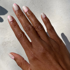 Organic Swirl | Extra Short | Round - Tab Press-On