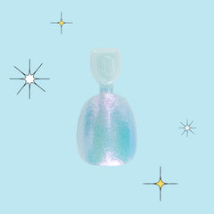 Blue Fairy Dust - Pressies | Extra Short Short | Round