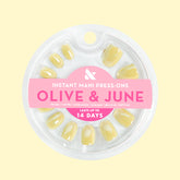 Citrus Chrome - Press-On | Extra Short | Round