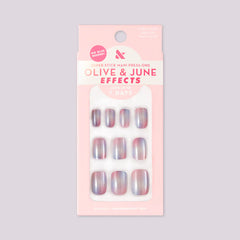 Fairy Velvet | Extra Short | Squoval - Tab Press-On