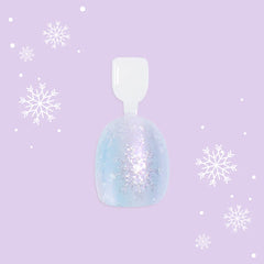 Iridescent Snow Queen - Pressies | Extra Short Short | Round