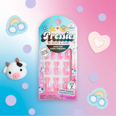 Kawaii Cow Chrome - Pressies | Extra Short Short | Round