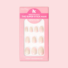 Organic Swirl | Extra Short | Round - Tab Press-On