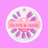 Petal Shimmer - Press-On | Medium | Oval