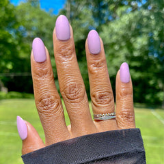 Prairie | Medium | Oval - Tab Press-On