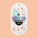 Puffy Bubble Flowers - Press-On | Short | Round