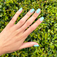 Spring Stars | Short | Squoval - Tab Press-On