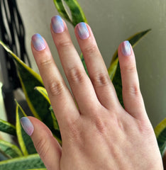 Fairy Velvet | Extra Short | Squoval - Tab Press-On